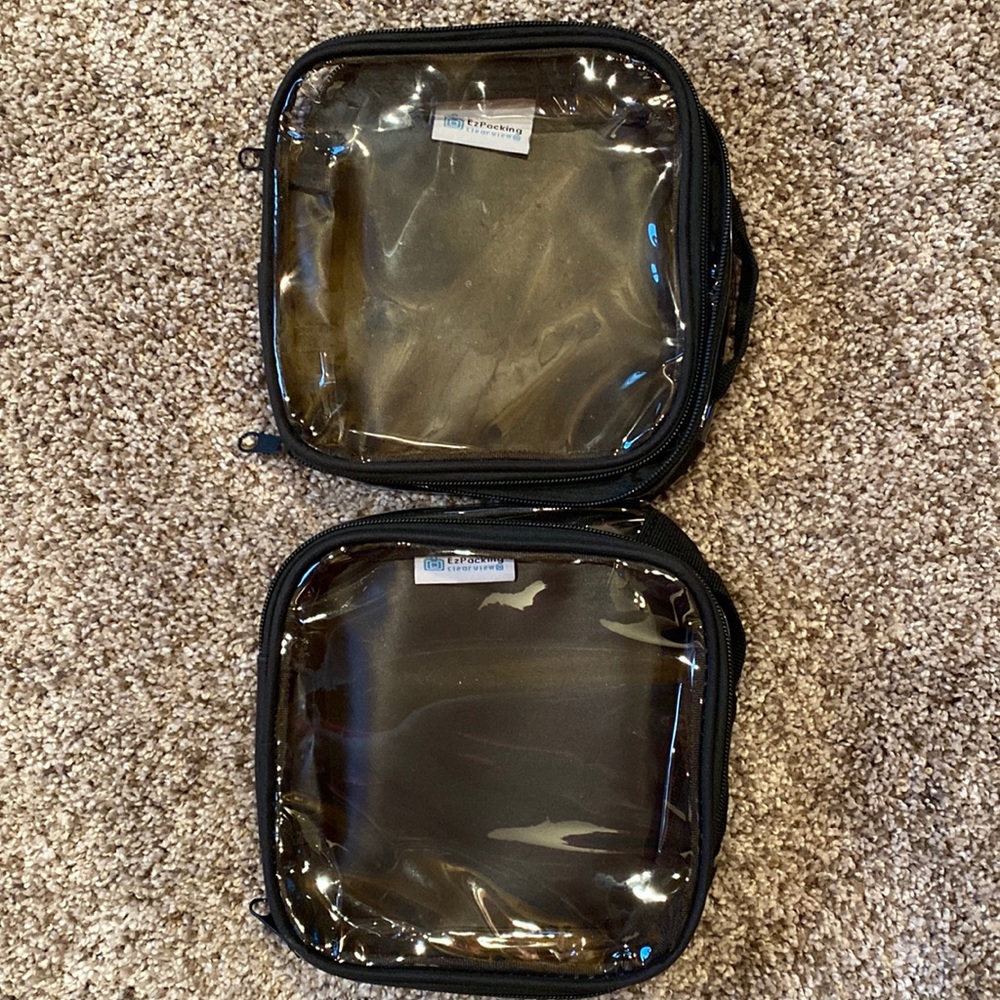 Toiletry EZ Packing Squares (Clear)
